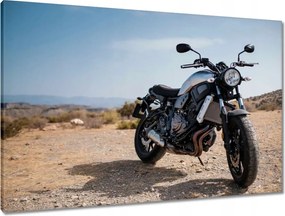 Vászonkép 90x60 Motorkerékpár a terepen