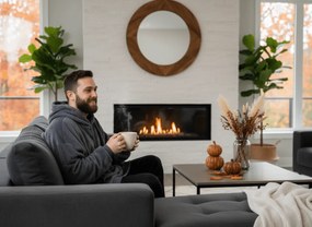 CHILL ujjas pléd ujjal és kapucnival, férfi Termék színe: Sötétszürke
