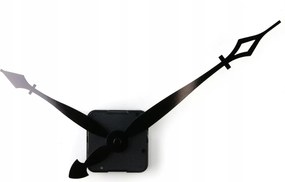 Kvarc óramutató mechanizmus Fekete 17,8 cm Diy szett