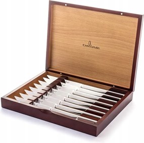 Culina Steak Kés Készlet 8 Db-os, Fa Dobozban