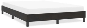 vidaXL ágykeret matrac nélkül Fekete 140x220 cm Bársony