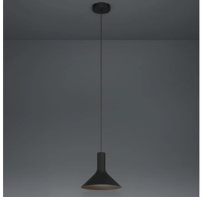 Eglo 390218 - Csillár zsinóron MORESCANA 1xE27/28W/230V fekete
