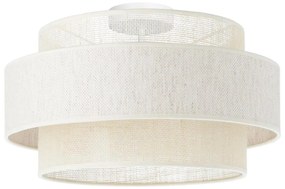 Mennyezeti lámpa BOHO 1xE27/60W/230V Ø 40 cm krémszínű/juta