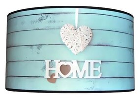 HOME mennyezeti lámpa 2xE27/60W/230V kék