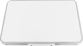 Összecsukható kempingasztal, 60 cm, alumínium/MDF, KEPI TYP 2