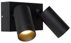 Lucide 09831/02/30 - Kültéri lámpa TAYLOR szenzorral 2xGU10/50W/230V IP54