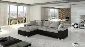 Sarok ülőgarnitúra Dante (J) (öko-bőr Soft 066 + Lawa 02). 1058082