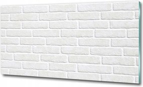Fotó-kép edzett üveg tégla fal 125x50