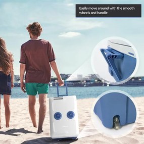 JAGO Hűtődoboz 40 L kék