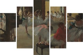 Kép - Edgar Degas, The Dance Class, reprodukciók (150x105 cm)