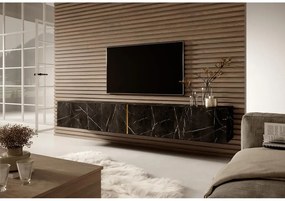 Tv szekrény/asztal Bakira 200  (fekete márvány). 1098785