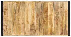 tömör mangófa étkezőasztal 160 x 80 x 75 cm