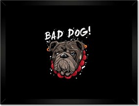 Poszterek keretben 40x30 Gonosz kutyus