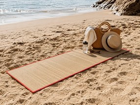 Szalmából készült strandmatrac SOLIRA 60x180 cm