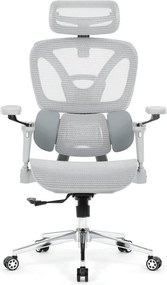 Irodai szék szinkronmechanikás szürke hálós GREY