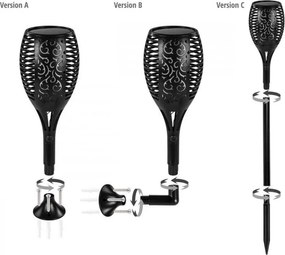 VOLTRONIC® Napelemes világítás 51 LED 2 db