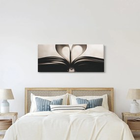 A könyv képe (120x50 cm)