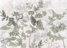 Kép - Növények vakolatban (70x50 cm)
