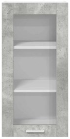 Függő szekrény Riga Beton Szürke 40 x 31 x 80 cm Faanyag