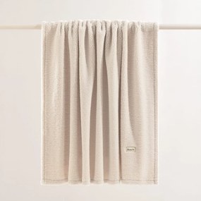 Boucle Pléd bézs színű 125 x 150 cm