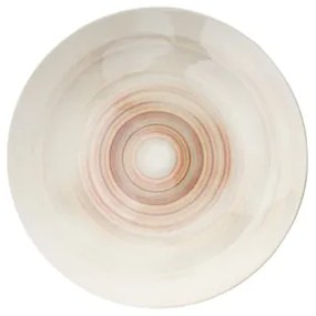 24 darabos bézs porcelán étkészlet