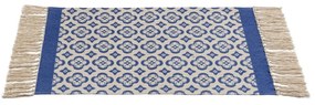 Kék-bézs fürdőszobai kilépő 50x80 cm Presa – Wenko