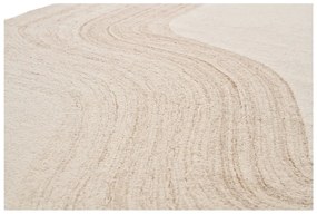 Krémszínű kézi szövésű gyapjú szőnyeg 200x300 cm Surat – House Nordic