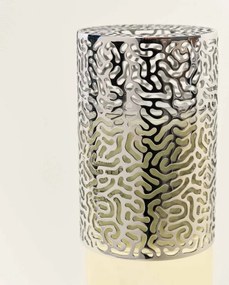 Starck gyertyatartó + gyertya Peau d'Ailleurs/hosszan tartó arc 120g zöld - Maison Berger Paris