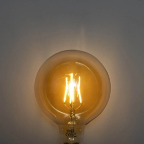 5 db E27 3 fokozatú dimmelhető LED arany G125 4W 450lm 2700K