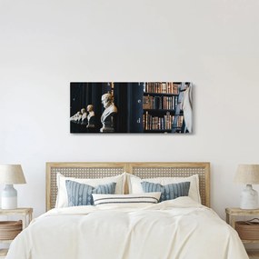 Kép - A könyvtárban (120x50 cm)