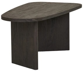 Sötétbarna dohányzóasztal 50x100 cm Melo – House Nordic