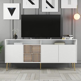 Milan - White, Gold