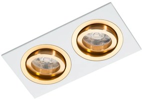 Lumifall ALCAZAR LMF.AZ542WG Beépíthető spotlámpa 2x50W/MR16 IP20
