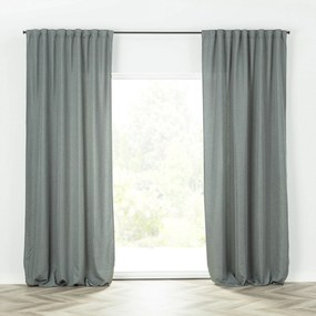 Dekoria Basic függöny ráncoló szalaggal, szürke