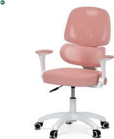 Gyerek Forgószék, Magasságállítás, Rózsaszín Hálós. KA-K1063 PINK