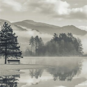 Fotótapéta Falra Előszoba Konyha Romantikus tájkép 250x250 Ragasztó