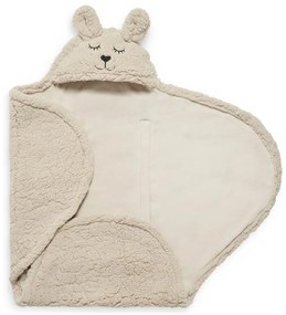 Jollein Jollein - Pelenkás takaró gyapjú Bunny 100x105 cm Nougat FBB0256