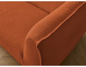 Narancssárga buklé kanapé 242 cm Giorgia – Bobochic Paris