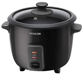 Sencor - Rizsfőző 300W/230V 0,6l fekete 41013043