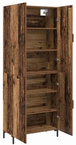 Magasfiú Falra szerelhető Régi fa 69,5 x 34 x 180 cm Faanyag