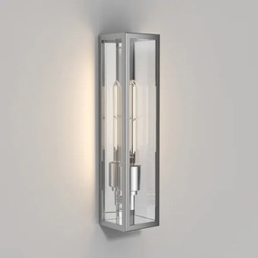 ASTRO LIGHTING 1402002 HARVARD Modern Kültéri Fali Lámpa Átlátszó, Ezüst Ragyog E27 IP44