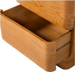 Natúr színű éjjeliszekrény Fejo – WOOOD