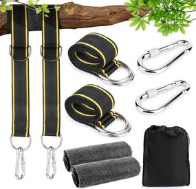 Nviyam Hinta Függőszék Rögzítő Szett 150cm 2x Karabiner