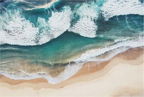 Flizelin fotótapéta Flizelin Design Tengeri hullámok 104x70 Ragasztó