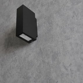 POLUX 319999 ORLEAN Modern Kültéri Fali Lámpa Fekete LED IP44