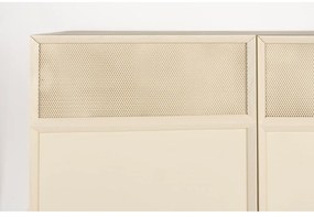 Krémszínű komód tölgyfa dekorral 80x100x45 cm June – Zuiver