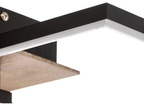 Briloner 3210-014 - LED Dimmelhető mennyezeti lámpa FRAME 2xLED/11W/230V barna