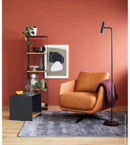 Fekete LED dimmelhető állólámpa (magasság 154 cm) Stina – Fischer &amp; Honsel