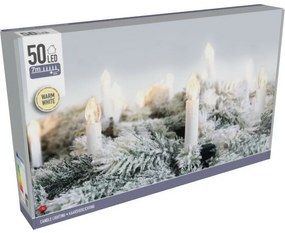 Genazzano karácsonyi fényfüzér, meleg fehér, 50 LED