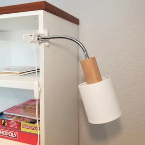 Spot-Light 2236174WF - TREEHOUSE klip lámpa 1xE27/25W/230V